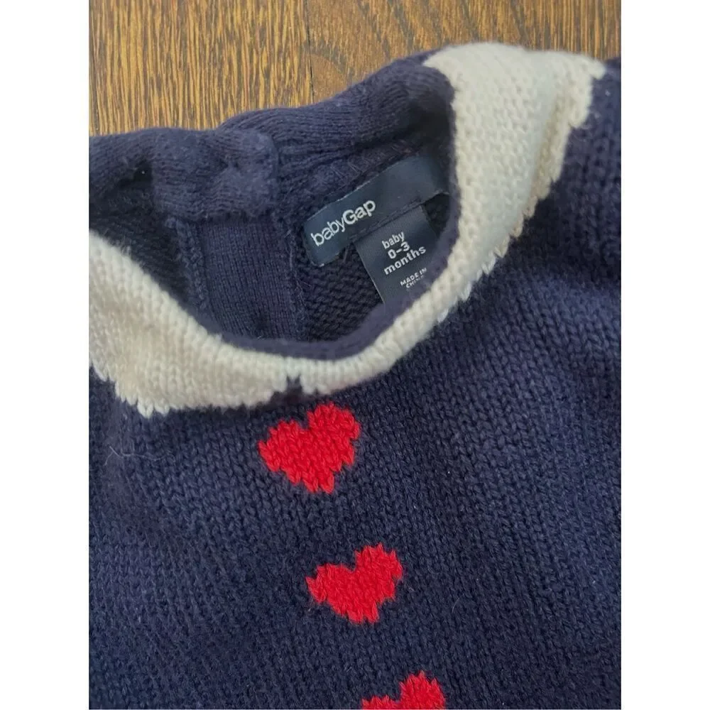 NEW GAP babyGap OLD NAVY Infant Newborn 0-3 Months Sweater Bundle Lot